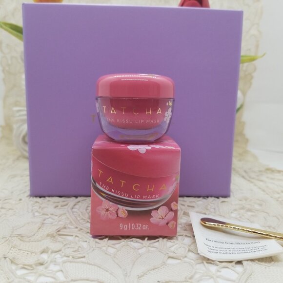 Tatcha Kissu Lip Mask Plum Blossom NIB - Picture 1 of 7